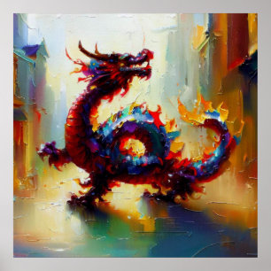 Affiche Dragon chinois (34)