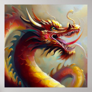 Affiche Dragon chinois (35)