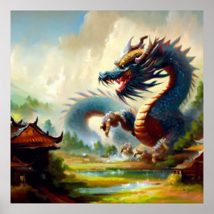 Affiche Dragon chinois (36)