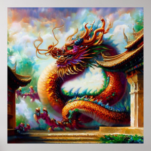 Affiche Dragon chinois (6)