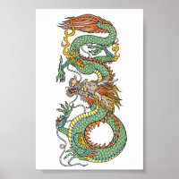 Dragon chinois traditionnel