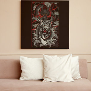 Affiche Dragon contre Tiger