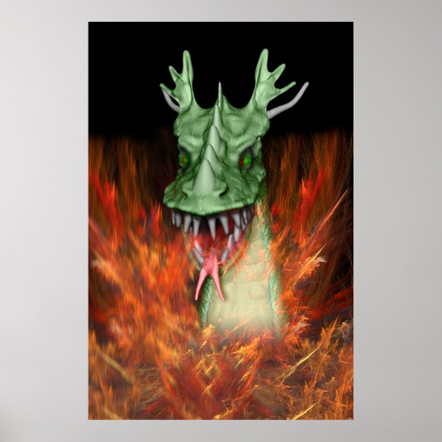 Affiche Dragon de feu (Devant)