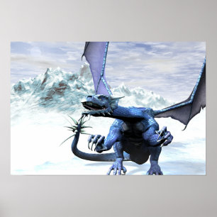 Affiche Dragon de glace
