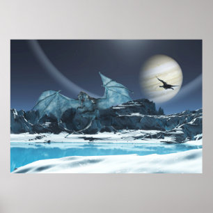 Affiche Dragon de glace