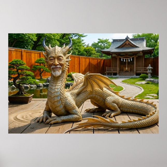 Affiche Dragon de l'Équilibre (Devant)