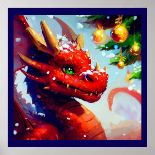 Affiche Dragon de Noël 2