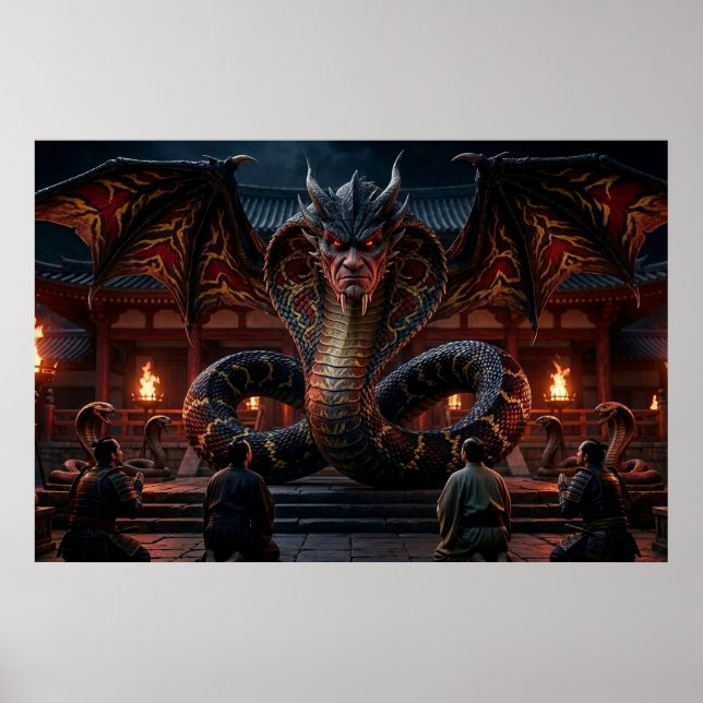 Affiche Dragon de Pouvoir (Devant)