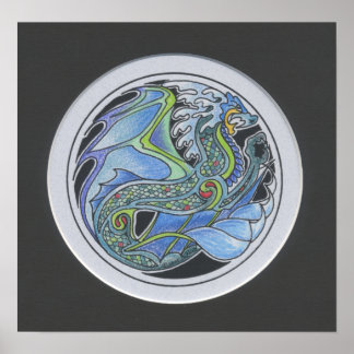 Affiche Dragon d'eau
