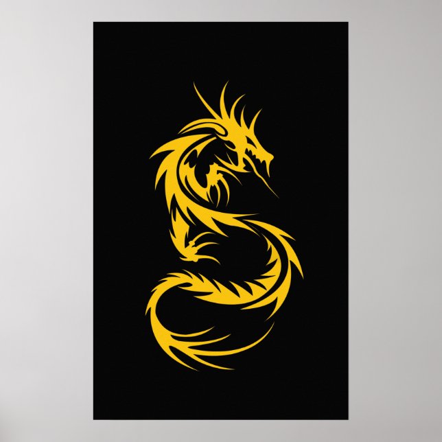 Affiche Dragon d'or (Devant)