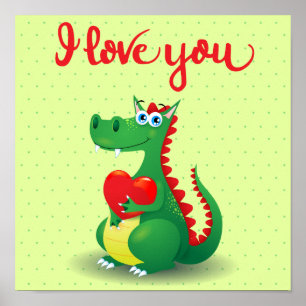 Affiche Dragon en amour