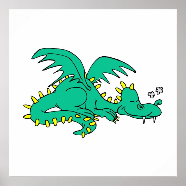 Affiche Dragon endormi (Devant)