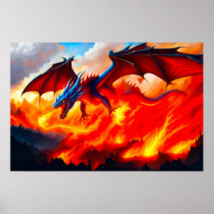 Affiche Dragon fire