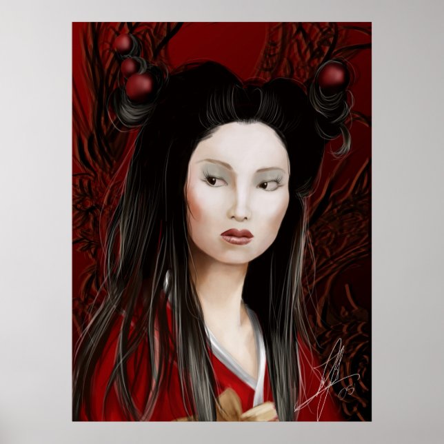 Affiche Dragon Geisha (Devant)