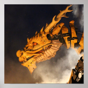 Affiche Dragon Head Red Eyes