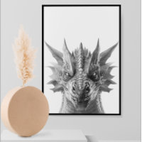 Dragon Portrait réaliste Salle pour enfants