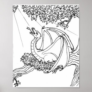 Affiche - Dragon qui s'éveille