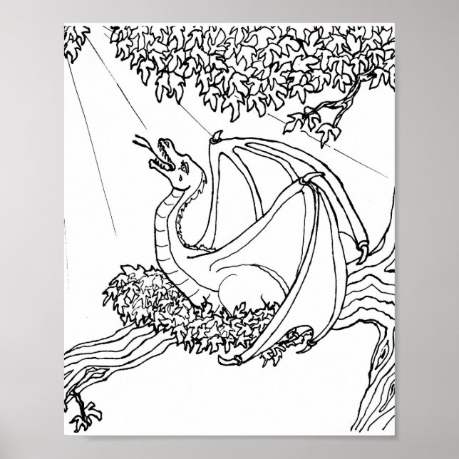 Affiche - Dragon qui s'éveille (Devant)