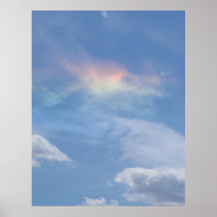 Affiche Dragon Rainbow Cloud