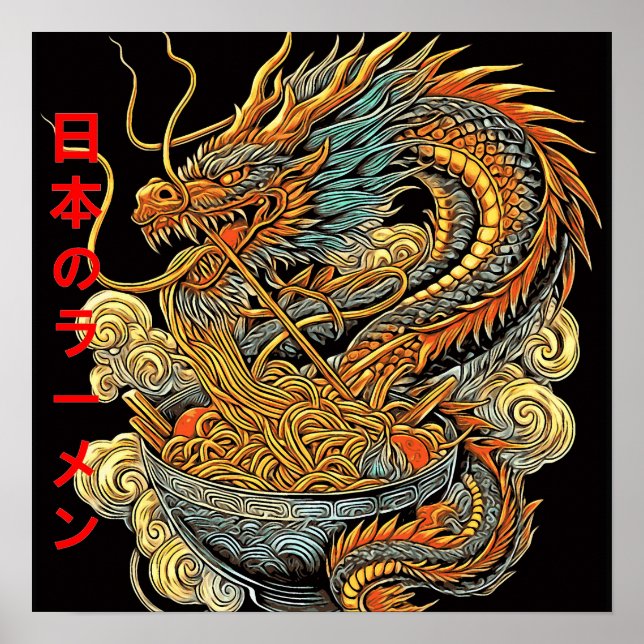 Affiche Dragon Ramen (Devant)