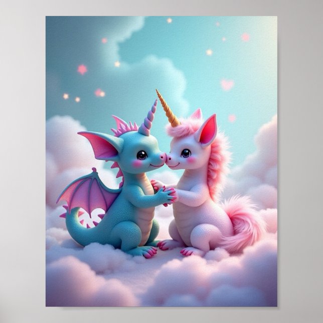 Affiche Dragon Unicorn/Unicorn (Devant)