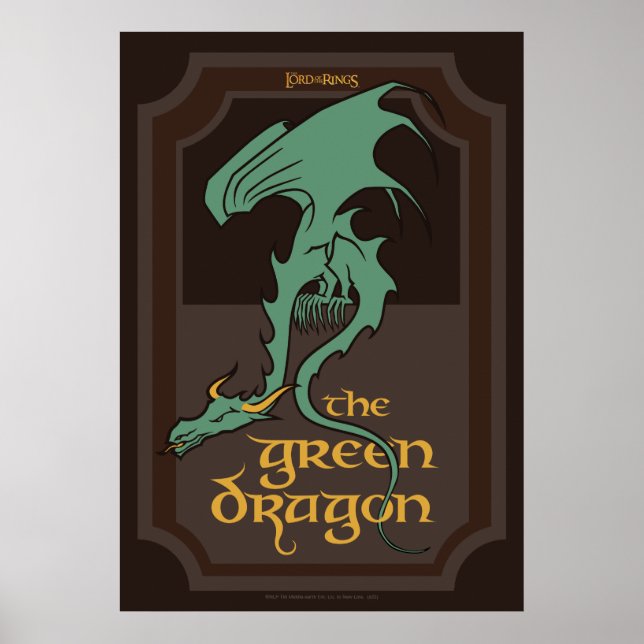 AFFICHE DRAGON VERT™ (Devant)