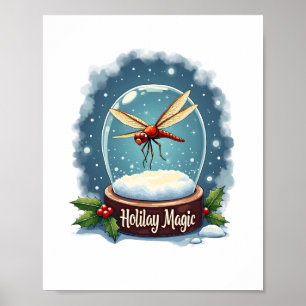 Affiche Dragonale du Globe des neiges