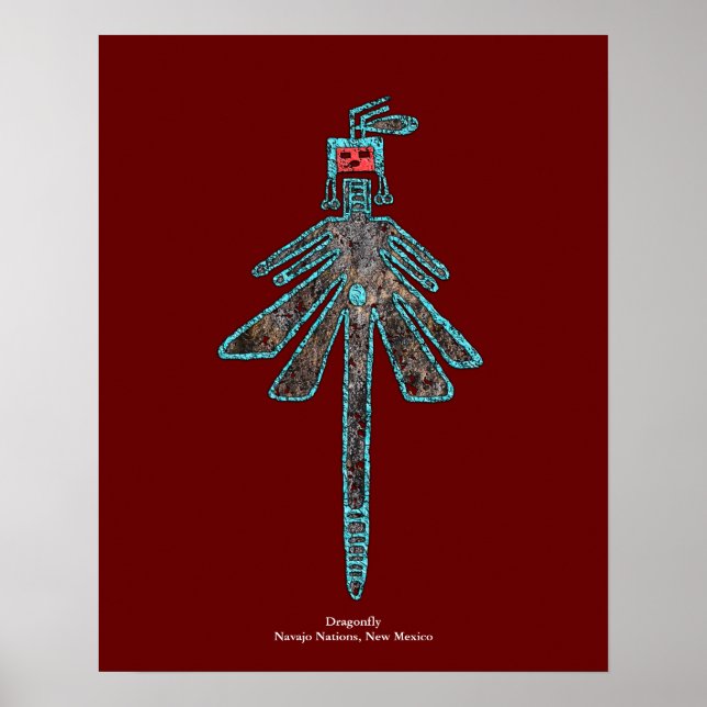 Affiche Dragonfly, Mythologie des insectes (Devant)