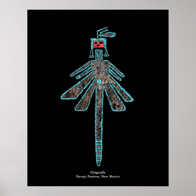 Affiche Dragonfly, Mythologie des insectes (Devant)