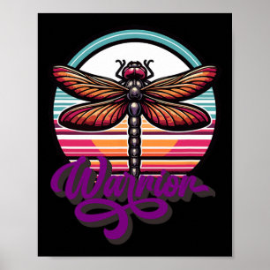 Affiche Dragonfly Suicide Prévention Soutien de sensibilis