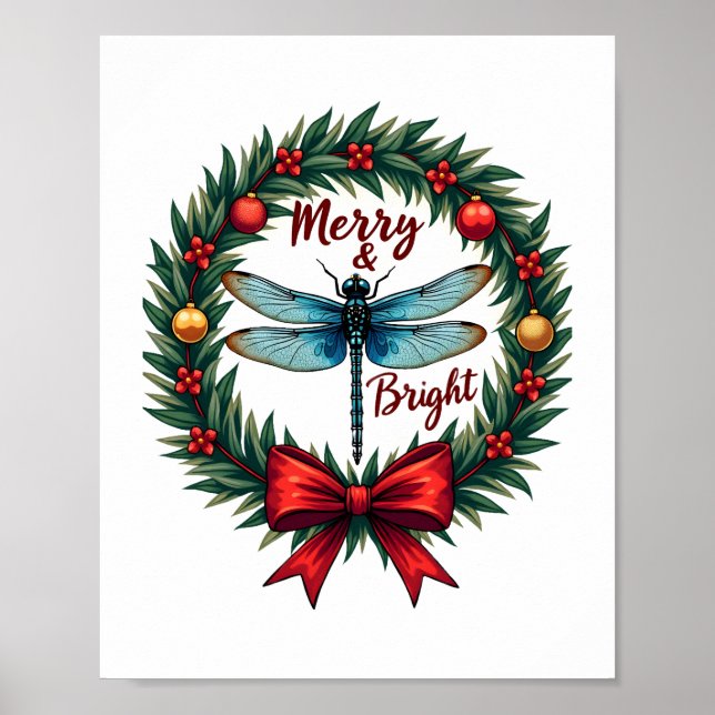 Affiche Dragonfly Wreath (Devant)