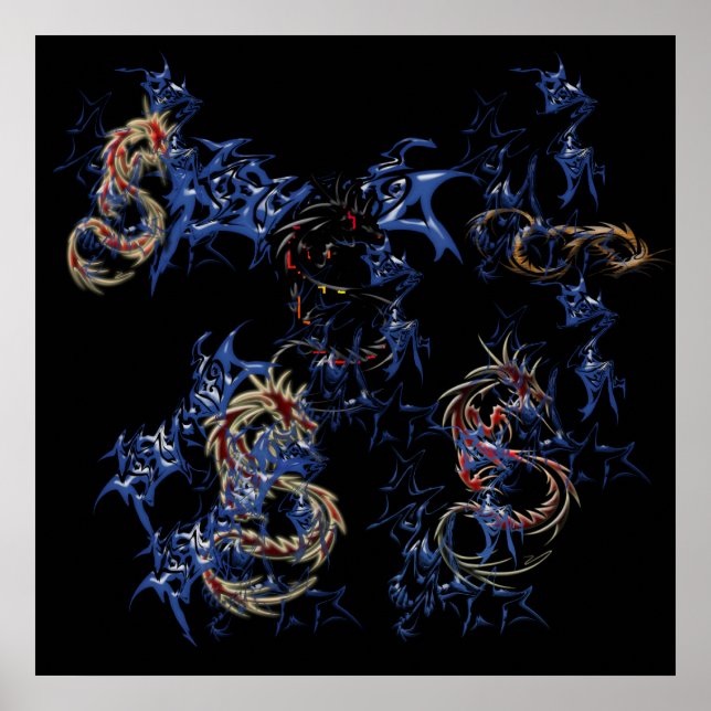 Affiche dragons d'Imaginaire (Devant)