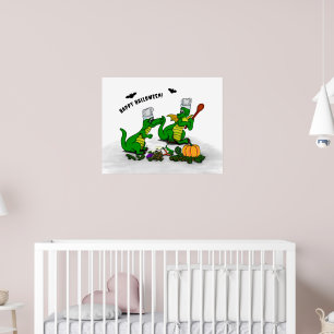 Affiche Dragons - Joyeux Halloween ! Aujourd'hui je vais c