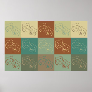 Affiche Drama Pop Art