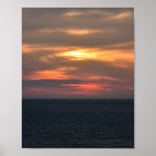 Affiche Drame de nuages à l'aube, Ocean City