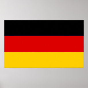 Affiche Drapeau allemand