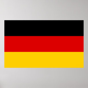 Affiche Drapeau allemand (Allemagne)