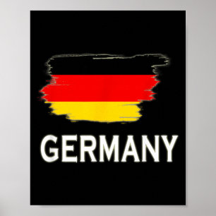 Affiche Drapeau allemand du pays Allemagne pour hommes fem