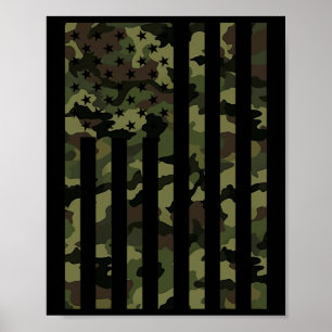 Affiche Drapeau américain camouflage Camo Usa Hommes Garço