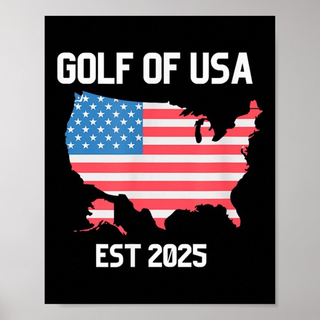 Affiche Drapeau Américain M Du Golfe De L'Amérique Est 202 (Devant)