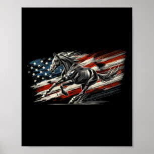 Affiche Drapeau américain Quartier Lover1