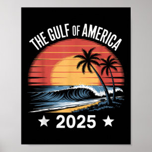 Affiche Drapeau Amérique Vintage 2025 Mexique