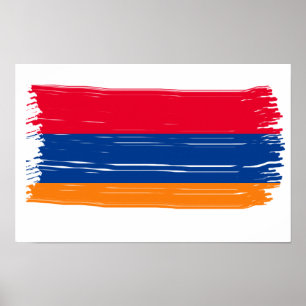 Affiche Drapeau arménien