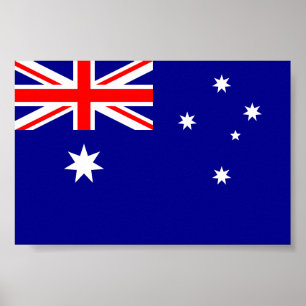 Affiche Drapeau australien