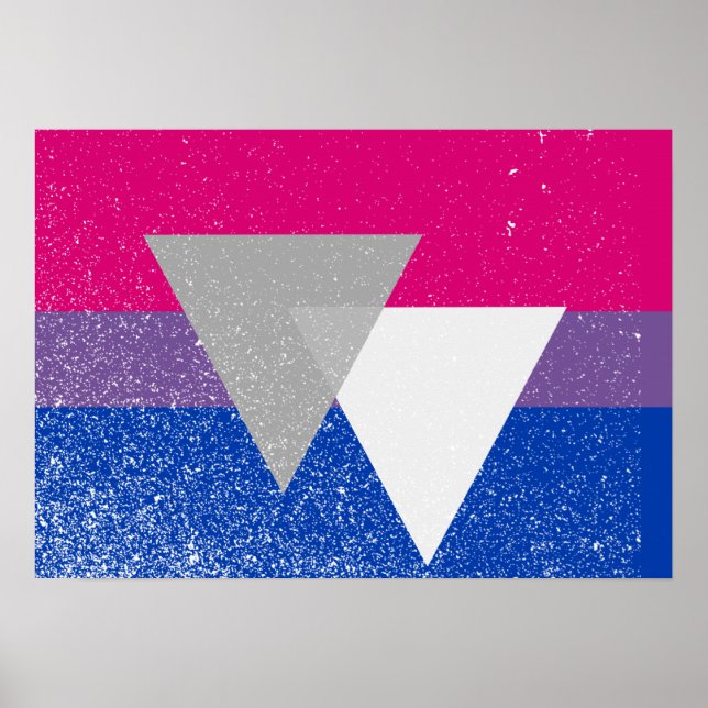 Affiche DRAPEAU BISEXUAL ORIGINAL AVEC SYMBOLE -.png (Devant)