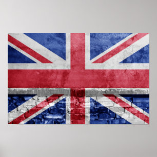 Affiche Drapeau britannique