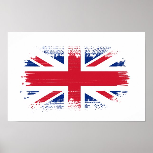 Affiche Drapeau britannique (Devant)