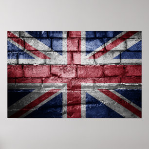 Affiche Drapeau britannique