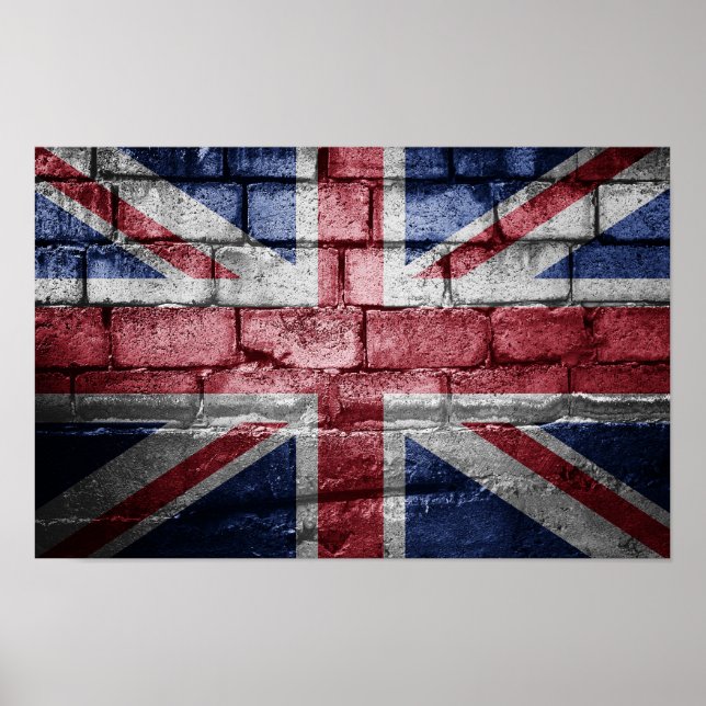 Affiche Drapeau britannique (Devant)