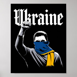 Affiche Drapeau cadeau Ukraine Ukraini Kiev Ukrainien Ukra